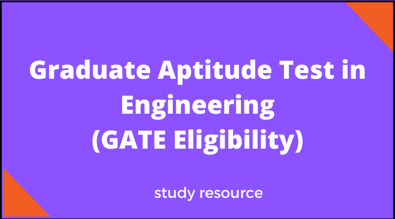 GATE Eligibility