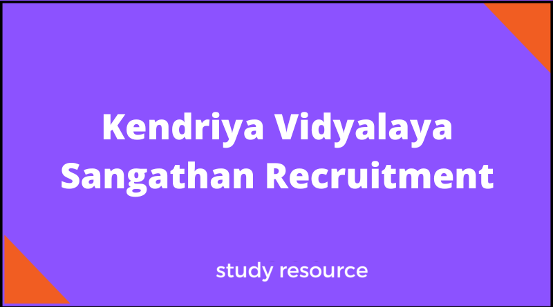 Kendriya Vidyalaya Sangathan